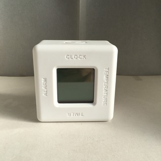 【新品】防水 IPX4 バスクロック アイコン 4WAY (時計 アラーム 温度 タイマー) 　電池付の画像
