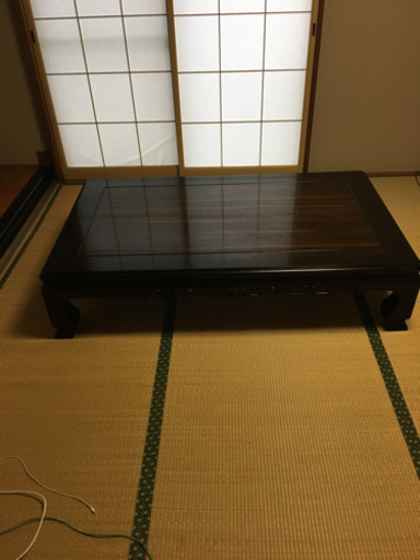 黒檀テーブル