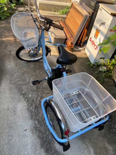 値下げしました。電動三輪自転車　電動アシスト　高齢者　売ります