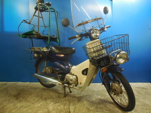 HONDA プレスカブ-出前機 青 激安配送キャンペーン 諸経費無し 消費者還元店 点検済み 当日お渡し可 自賠責加入で乗れます 横浜 都筑 宮前