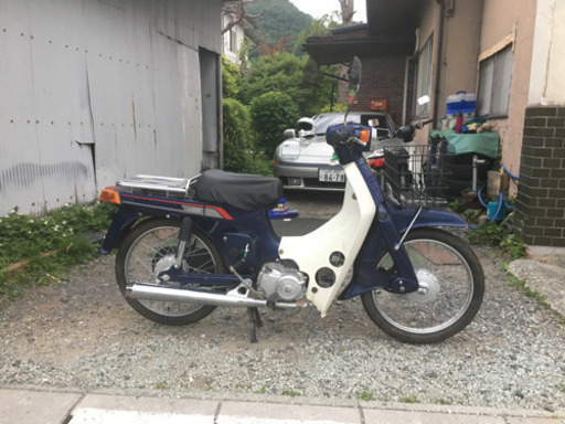 《譲渡完了》スズキ バーディー50 青