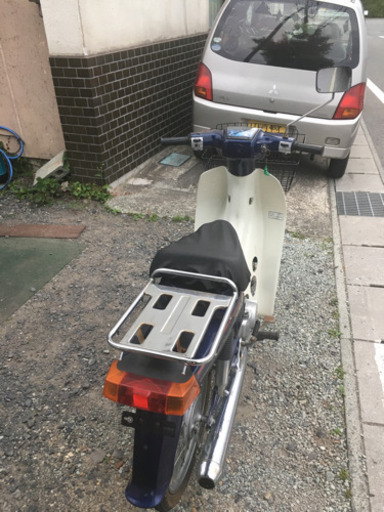 《譲渡完了》スズキ バーディー50 青