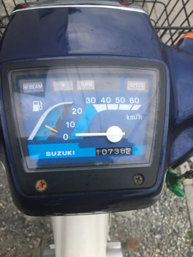 《譲渡完了》スズキ バーディー50 青