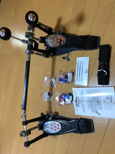 pearl P2102C ツインペダルです。