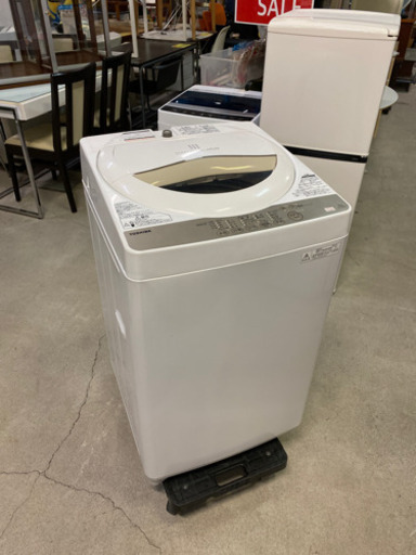 激安！格安配送可！東芝 全自動電気洗濯機 AW-5G3(W) 2016年製 5.0kg