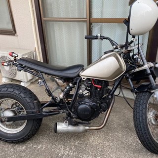 タイヤ前後新品！！予備パーツ付き！！ヤマハ.TW200.2JL.スカチューン.ロンスイ.千葉県より.書付き廃車渡しの画像