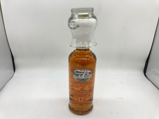 スコッチウィスキー ボウモア シルクプリント 12年 グラス付き