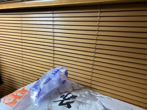 値下げしました！木目調ブラインド