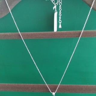 半額以下◆E：ゆらゆら揺れるピンクのネックレスの画像