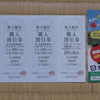 六甲山カンツリーハウス入場券ペア、ソフトクリーム（2個）引換券1...