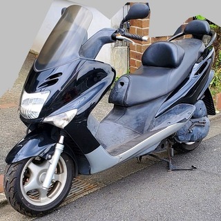 ★値引で45000円☆登録代行可★お届可★ヤマハ マジェスティ125 SE27★全国発送可能★　車体　純正 ビッグスクーター ×ビックスクーター コマジェ原付二種スクーター小型二輪 原付2種 バイク Uber　ウーバーの画像