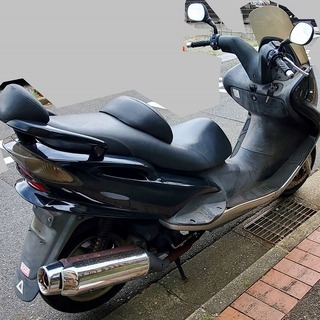 ★値引で45000円☆登録代行可★お届可★ヤマハ マジェスティ125 SE27★全国発送可能★　車体　純正 ビッグスクーター ×ビックスクーター コマジェ原付二種スクーター小型二輪 原付2種 バイク Uber　ウーバーの画像