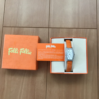 新品・未使用　　フォリフォリ時計