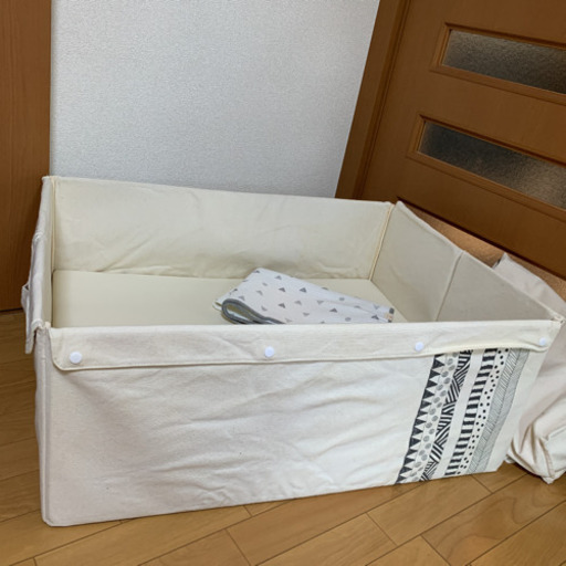 簡易　ベビーベッド　マットレス、持ち運びトートバッグ付き