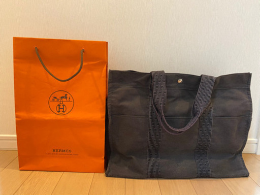 HERMES エールライン トートバック