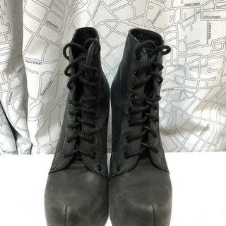 Jeffrey Campbell  レースアップショートブーツ 38