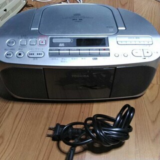 TOSHIBA 東芝 SD CD ラジカセ ラジオ カセット T...