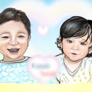 リアル似顔絵描きます‼️プレゼントやウェルカムボードなどに是非😍