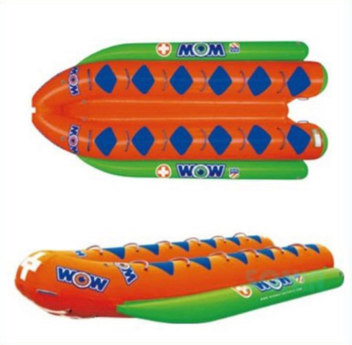 WOW(ワオ) CLOSED BOW WATERSLED バナナボート　12人乗り