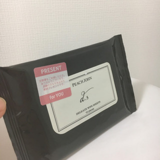 ピーチジョン　セット　デリケートデオスプレーとワイプシートの画像