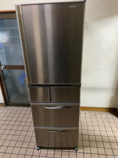 National 5ドア冷蔵庫 内容積445L NR-E450T-SR 2006年製