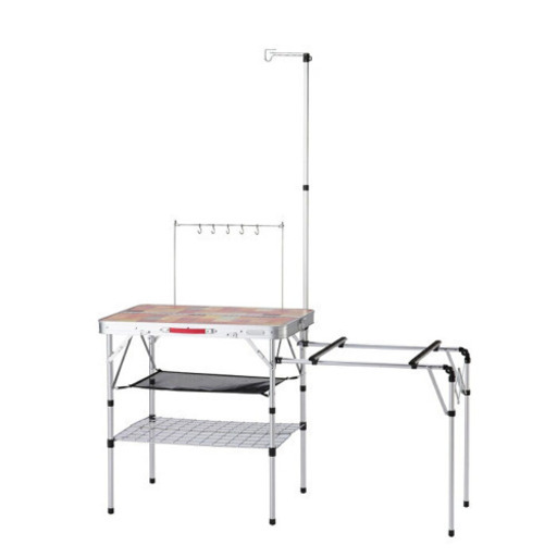 コールマン☆オールインワン キッチンテーブル 美品