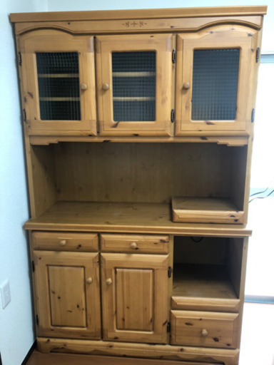 【美品】中村家具　食器棚　新品購入