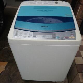 ナショナル　8キロ　洗濯機　500円