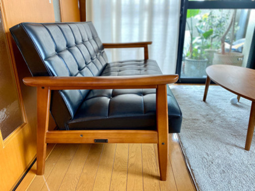 【決定済】★カリモク60★2シーター★黒