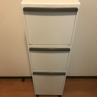 ニトリ　ゴミ箱　3段