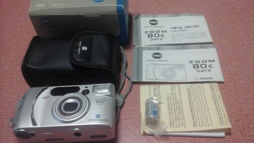 フィルムカメラ KONICAMINOLTAzoom80c