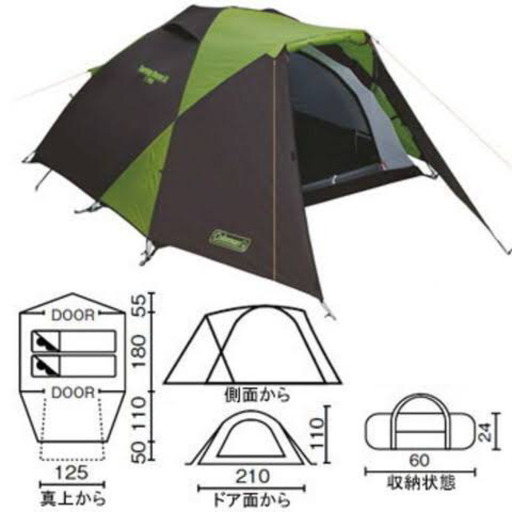 [新品] Coleman ツーリングドームlx