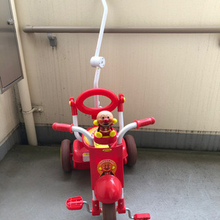 アンパンマンの三輪車
