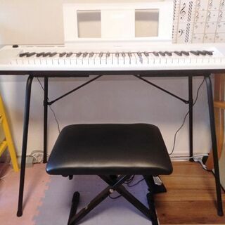 （引取のみ）電子ピアノ　ヤマハ　piaggero NP-12 シ...