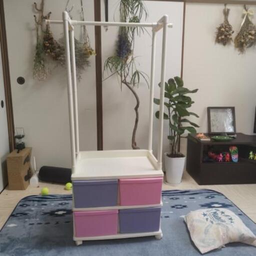 最終値下げ！美品!!　ハンガーラック