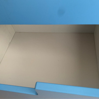 イケア IKEA STUVA ストゥヴァ◇ホワイト, ライトブルー◇本棚 収納棚 子供部屋収納 キッズ ジュニア おもちゃ箱の画像