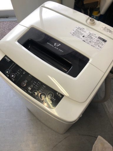 Haier ハイアール JW-K42H  4.2kg 全自動電気洗濯機 2014年製