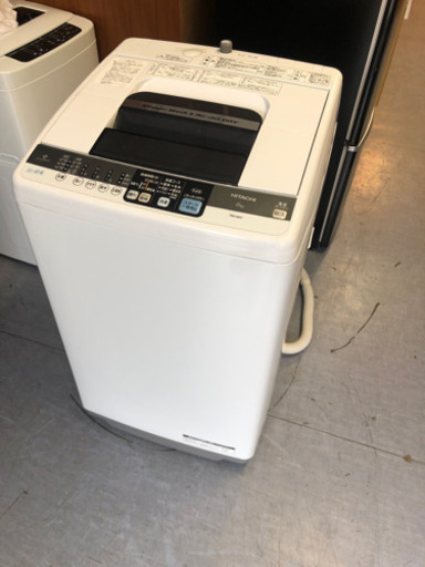 すぐ来て頂ける方 HITACHI 日立 全自動電気洗濯機 NW-6MY 6kg  2012年製
