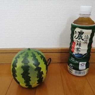 おもしろスピーカー：スイカ型スピーカー　【未使用・美品】