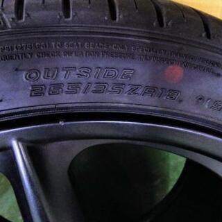 ポルシェ997ホイールタイヤ4本セットの画像