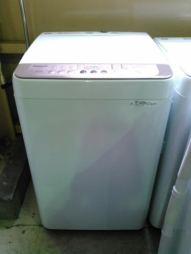 安心の一年保証！洗濯機　6.0㎏　Panasonic/パナソニック　2018年製　NA-F60PB11　No.1320051403　ガーランド草加