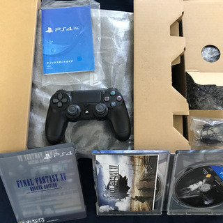 値下げ)ps4 pro 1TB +FF15+クーラー　プレイステーション プレステ4 CUH-7000B 