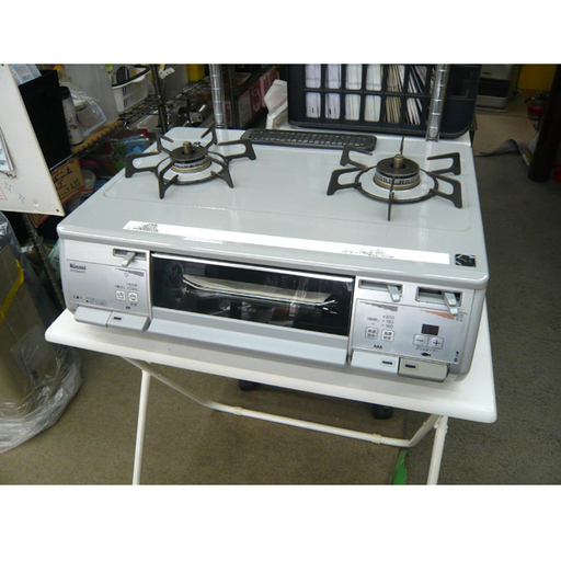 札幌 【両面焼グリル】2015年製 都市ガス ガステーブル リンナイ RT63WH5T 12A 13A ガスコンロ ガス台 本郷通店