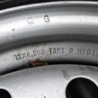 13インチ鉄チンホイールの画像