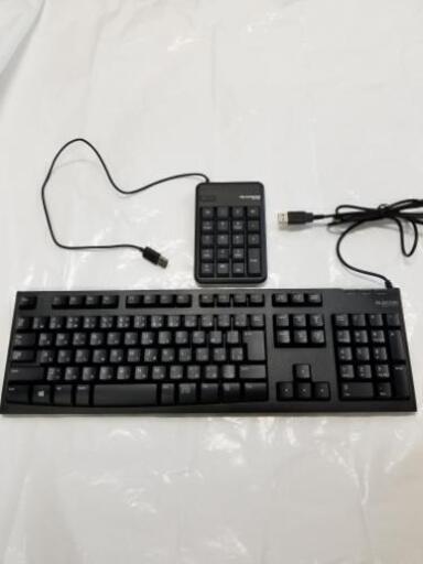 エレコム　USBキーボード・テンキーセット