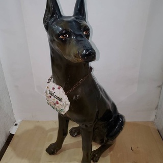 犬 置物 オブジェ 庭 ガーデニング