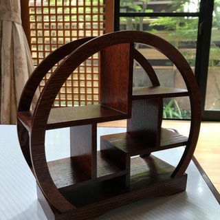 木の飾り棚　お譲り先決まりました！の画像