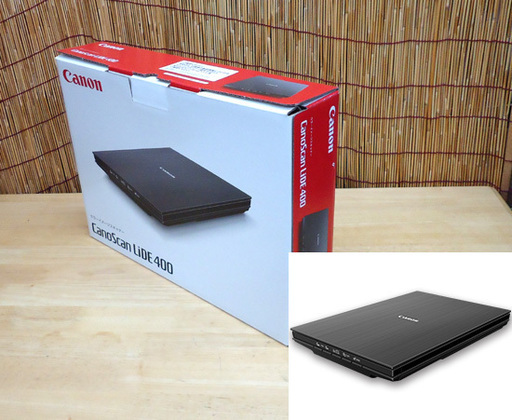 未使用 CANON スキャナー CanoScan LIDE 400 コンセント不要 フラットベッド キャノン  ☆ PayPay(ペイペイ)決済可能 ☆ 札幌市 豊平区 平岸