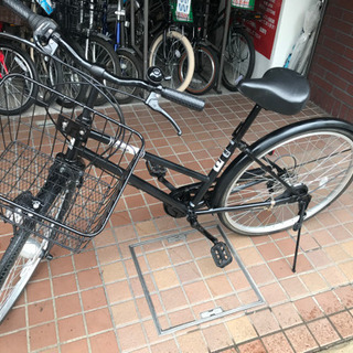 ★美品★26インチ　外装6段変速　ledオートライト付き　ブラック