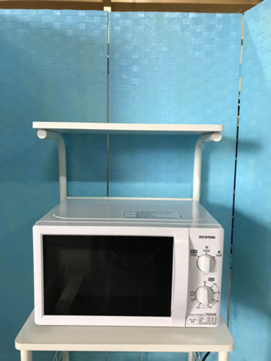 アイリスオーヤマ2017年製電子レンジIMB-T174C-6-W